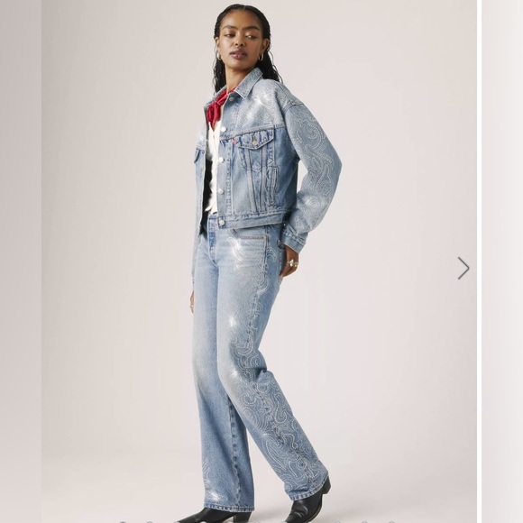 NWT BEYONCÉ X LEVI'S® 501® CURVE JEANS - Picture 6 of 12